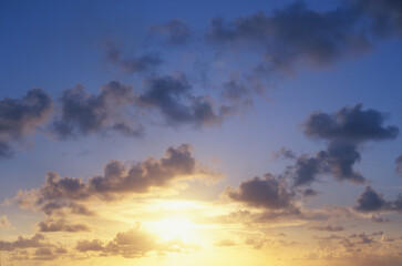 Fototapeta premium Dark clouds in the sky 
