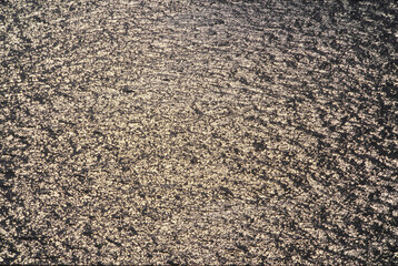 Close-up of ripples on the surface of water 