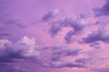 Storm clouds in the sky 
