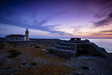Fototapeta na wymiar Punta Nati. Ciutadella. Menorca. Islas Baleares.España.