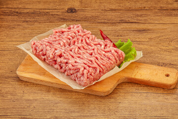 Minced meat - pork and beef