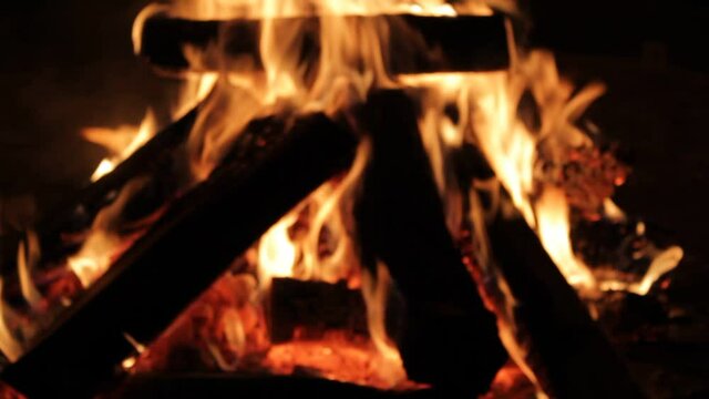 fire flames bonfire flame burning burn heat energy stock, footage, video, clip