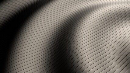 3d render pattern of metal lines