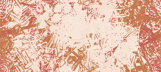 Dirty grunge background. The monochrome texture is old. Vintage worn pattern. The surface is covered with scratches.	
