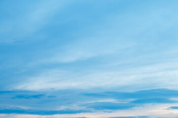 beautiful colorful sky and cloud in twilight time background