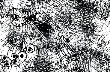 Grunge background of a chaotic pattern