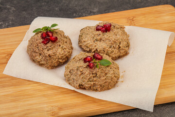 Georgian cuisine - pkhali from beans