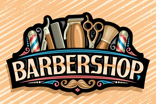 Details about   Moustache Tash Barbers Barbershop Lettering Letters Sign Metal Shop Any Colour 