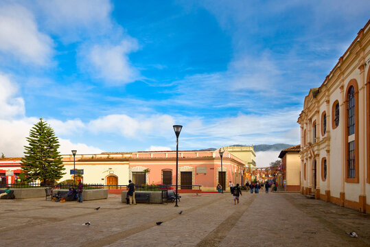 Buildings in a city, San Cristobal De Las Casas, Chiapas, Mexico 