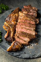 Grass Fed Cooked Ribeye Steak