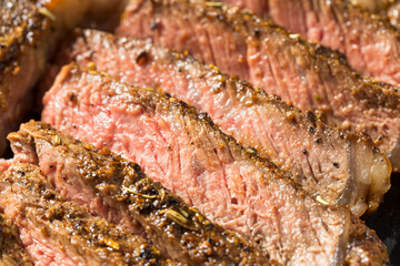 Grass Fed Cooked Ribeye Steak