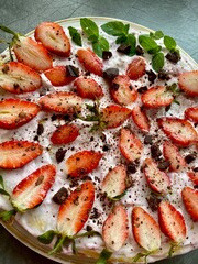 salad with shrimps