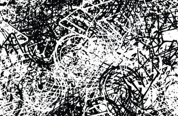 Grunge background texture. Abstract pattern of chaotic elements. Art object