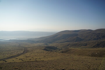 view of the mountains