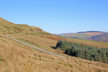 Brecon Beacons in Wales