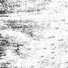 Grunge background black and white. Texture of chips, cracks, scratches, scuffs, dust, dirt. Dark monochrome surface. Old vintage vector pattern	
