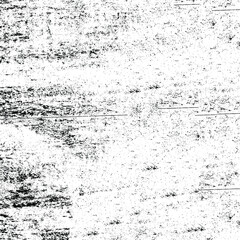 Grunge background black and white. Texture of chips, cracks, scratches, scuffs, dust, dirt. Dark monochrome surface. Old vintage vector pattern	

