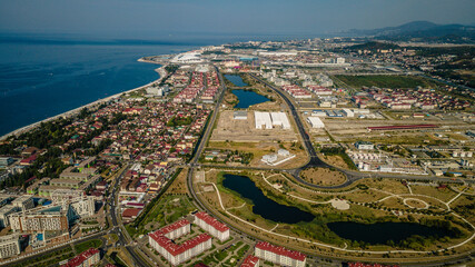 the resort town of Adler, Sochi, Krasnodar Krai