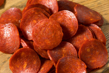 Organic Uncured Italian Pepperoni Slices