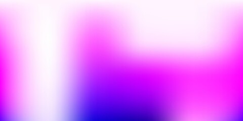 Light Pink vector blurred template.