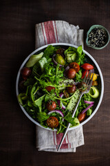 Fresh vegetable salad