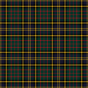 MacMillan Hunting Modern Tartan Seamless Pattern - Repeating pattern design of Hunting Modern tartan