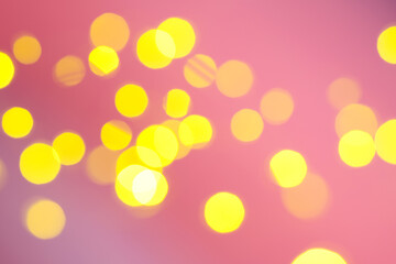 beautiful pink background with abstract lights