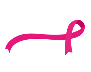 breast cancer awareness pink ribbon design, campaign and prevention theme Vector illustration