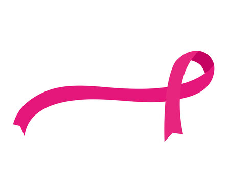 breast cancer awareness pink ribbon design, campaign and prevention theme Vector illustration