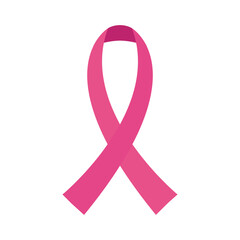 breast cancer awareness pink ribbon design, campaign and prevention theme Vector illustration