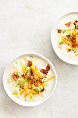 Potato creamy soup
