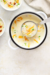 Potato creamy soup