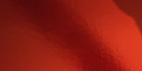 Red foil texture, close up. Background surface
