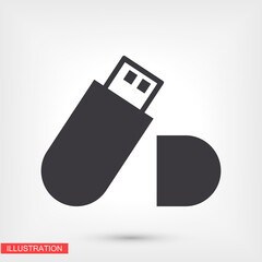 calendar icon. Vector Eps 10 month date illustration Flat Design