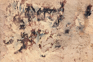 Abstract concrete, weathered with cracks and scratches. Landscape style. Grungy Concrete Surface. Great background or texture.