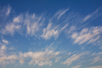 Clouds in the sky