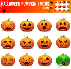 Halloween pumpkin emojis, Halloween pumpkin icons , pumpkin emojis, pumpkin icons, halloween pumpkin