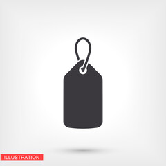 Price icon. Vector tag. EPS 10. Price tag. Flat design. Flat design icon. for your use for your goals and purposes