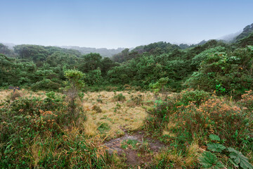 Fototapeta na wymiar Landscape in Poas Volcano National Park
