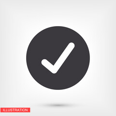 Chec outline icon isolated on background. Chec symbol for website design, mobile app, chec logo, user interface. Editable stroke. Vector illustration. Eps10 chec