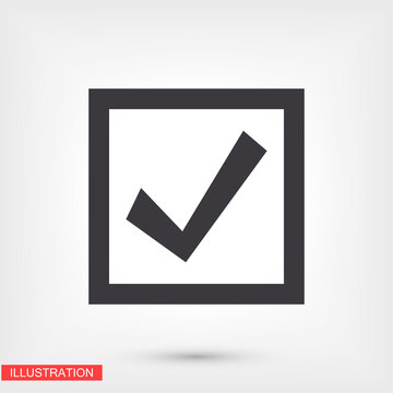 Chec outline icon isolated on background. Chec symbol for website design, mobile app, chec logo, user interface. Editable stroke. Vector illustration. Eps10 chec