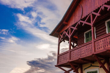 old house in the sky