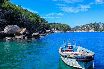 Fototapeta na wymiar Puerto en Acapulco