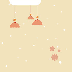 Close-up of a hanging lamp shade