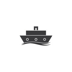 cruise ship icon