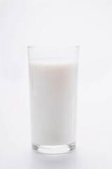 Close-up of a glass of milk