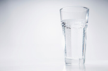 Close-up of a glass of water