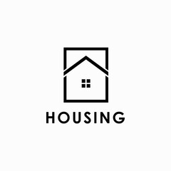 Hosing Logo Vector Minimalist