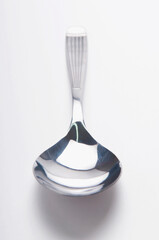 Close-up of a serving spoon