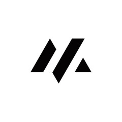 m a ma am initial logo design vector symbol graphic idea creative